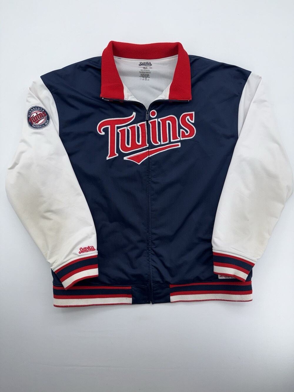 Minnesota Twins Stitches MLB Baseball Jacket Men's X-Large